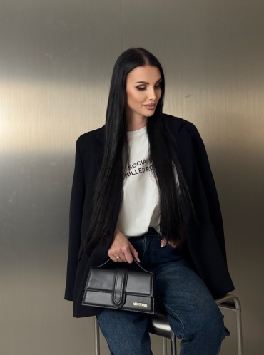 MARYNARKA BAWEŁNIANA SLAY CZARNA 2