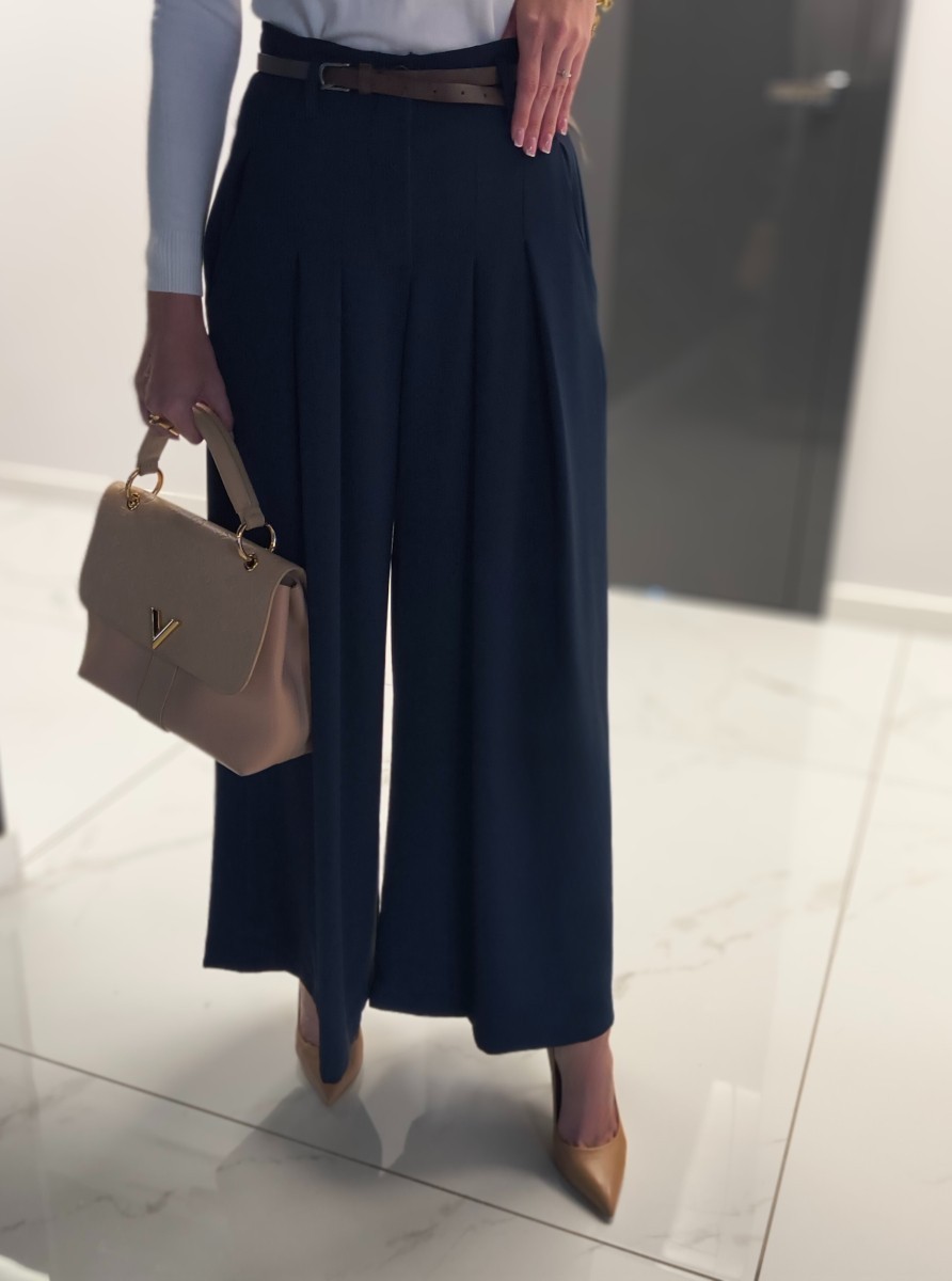 SPODNIE ELEGANT MINTH GRANAT