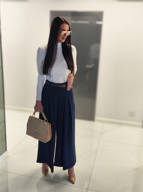 SPODNIE ELEGANT MINTH GRANAT