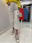SPODNIE CORD CLASSIC WHITE