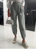 SPODNIE CORD COMFORT GREY